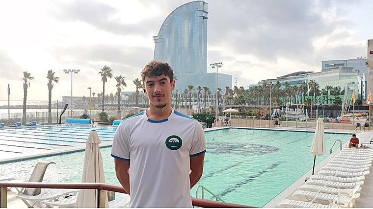 Samuel Gómez Delgado, en Barcelona