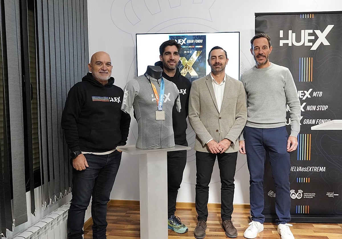 Presentación este jueves de la HUEX Gran Fondo en la Diputación de Huelva