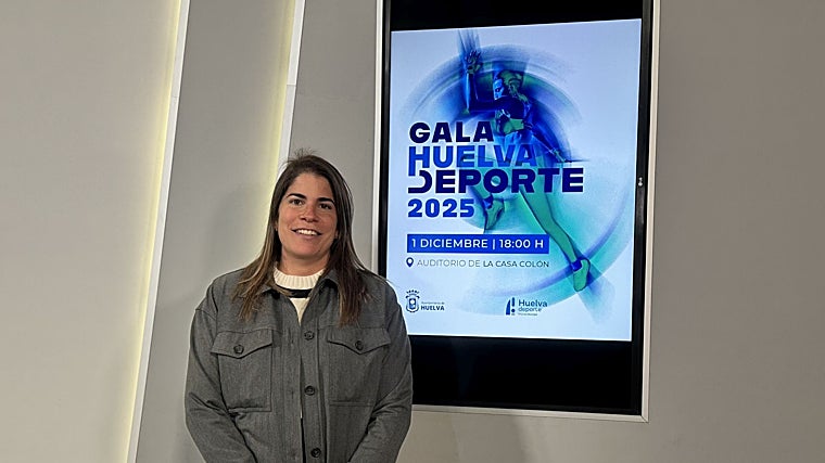 María de la O Rubio, concejal de Deportes del Ayuntamiento de Huelva