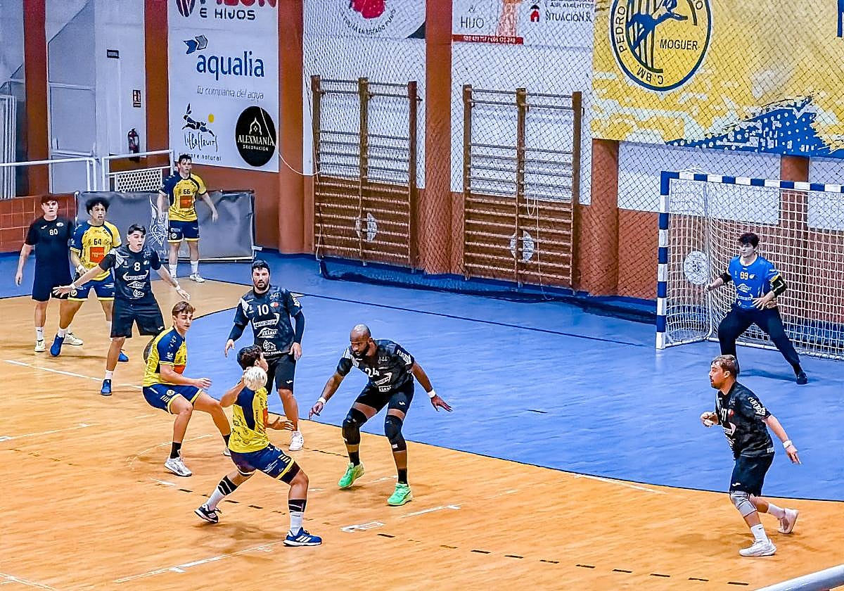 Un momento del partido