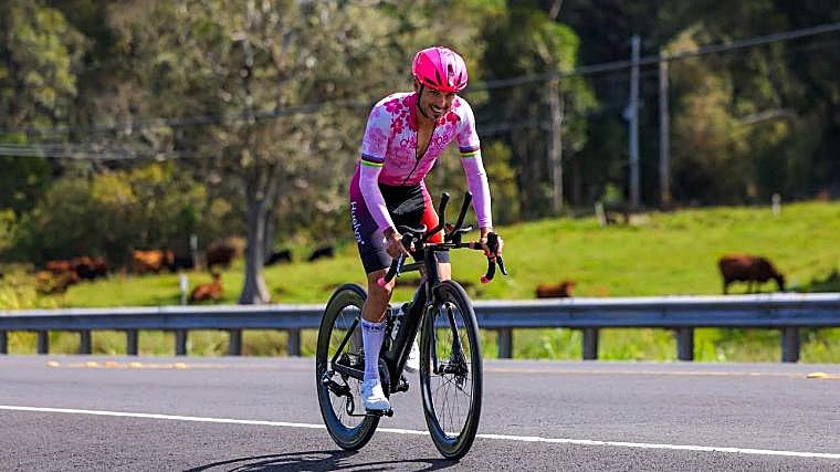 Chamba en el segmento de ciclismo