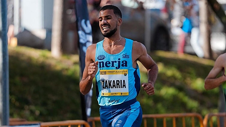 Zakaria Boufaljat es décimo y cuarto español en el Cross Internacional de Alcobendas