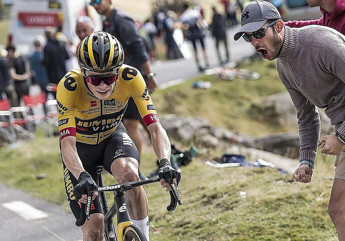 El corredor Jonas Vingegaard, ganador de la última  Vuelta a España