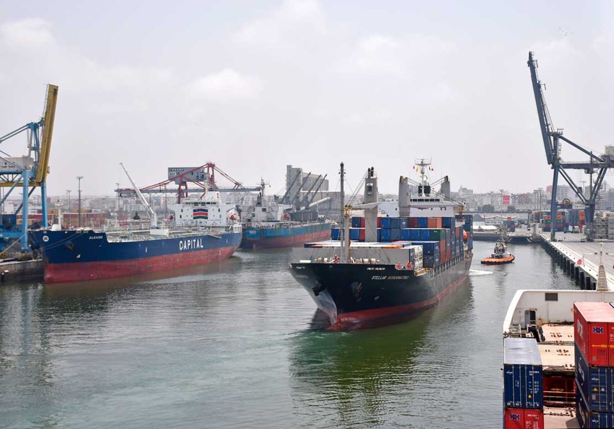 El puerto de Casablanca