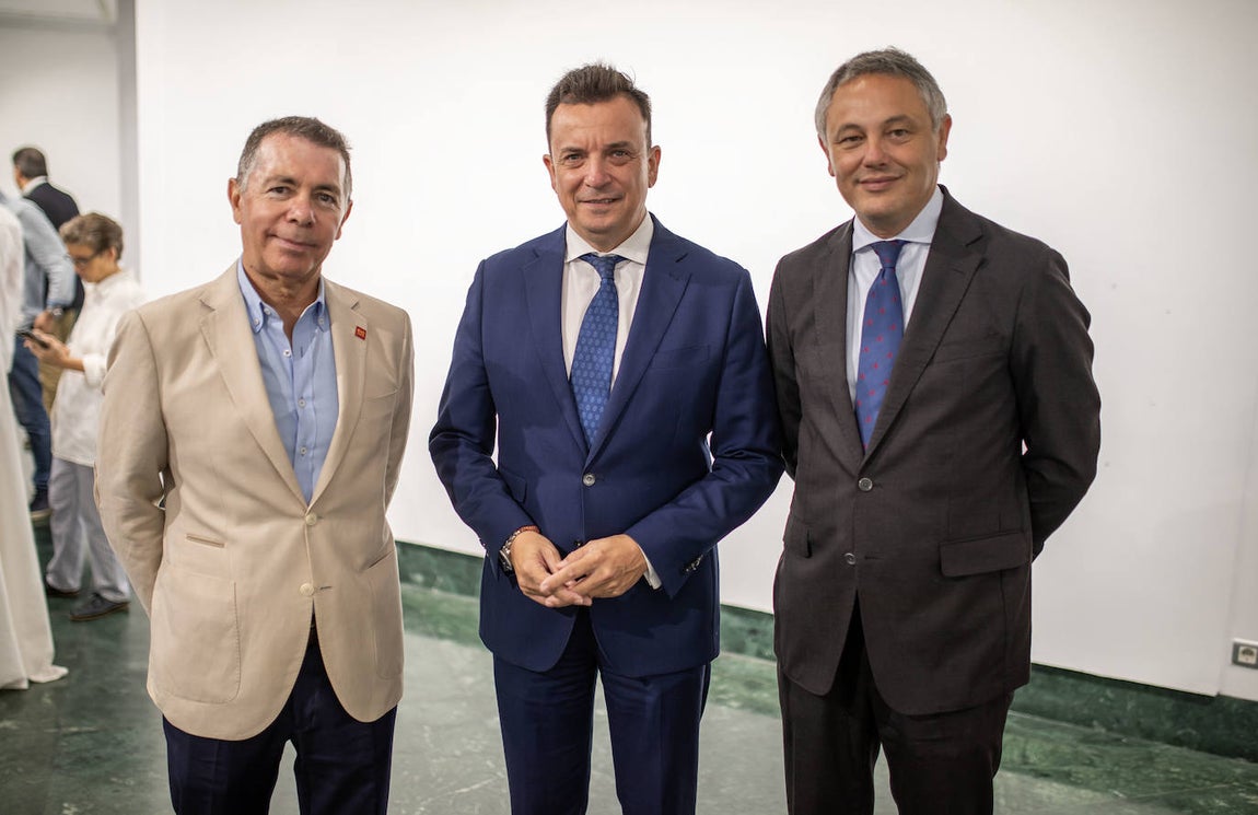 José Luis Bonilla, Emilio Ponce y Alberto García Reyes