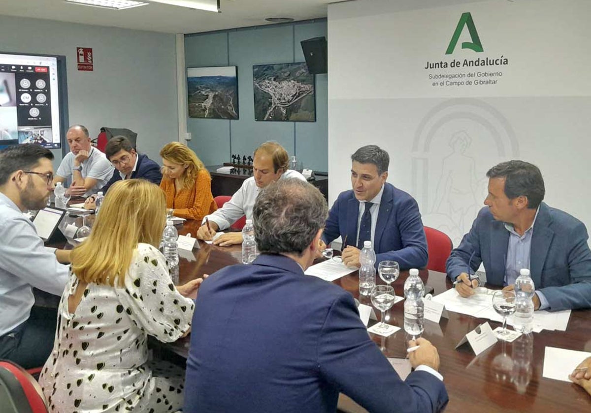 Reunión de trabajo en la Junta de Andalucía