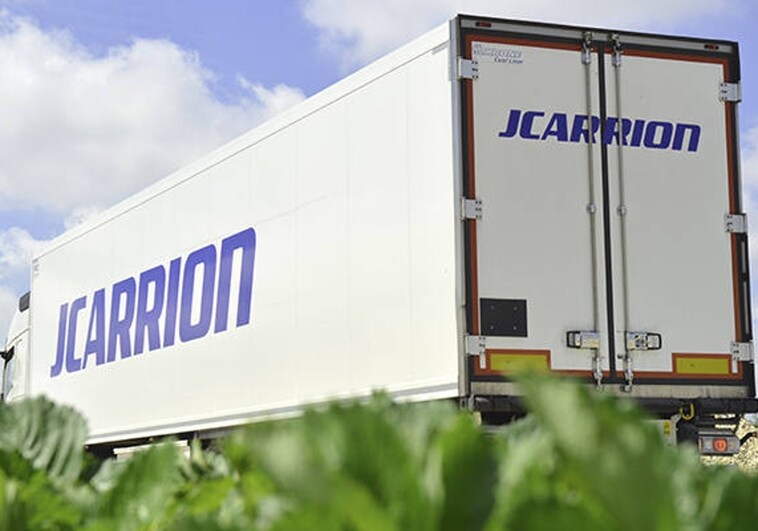 Uno de los camiones de la empresa JCarrion