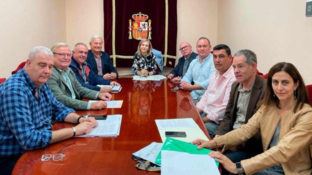 Encuentro en la Subdelegación de Gobierno