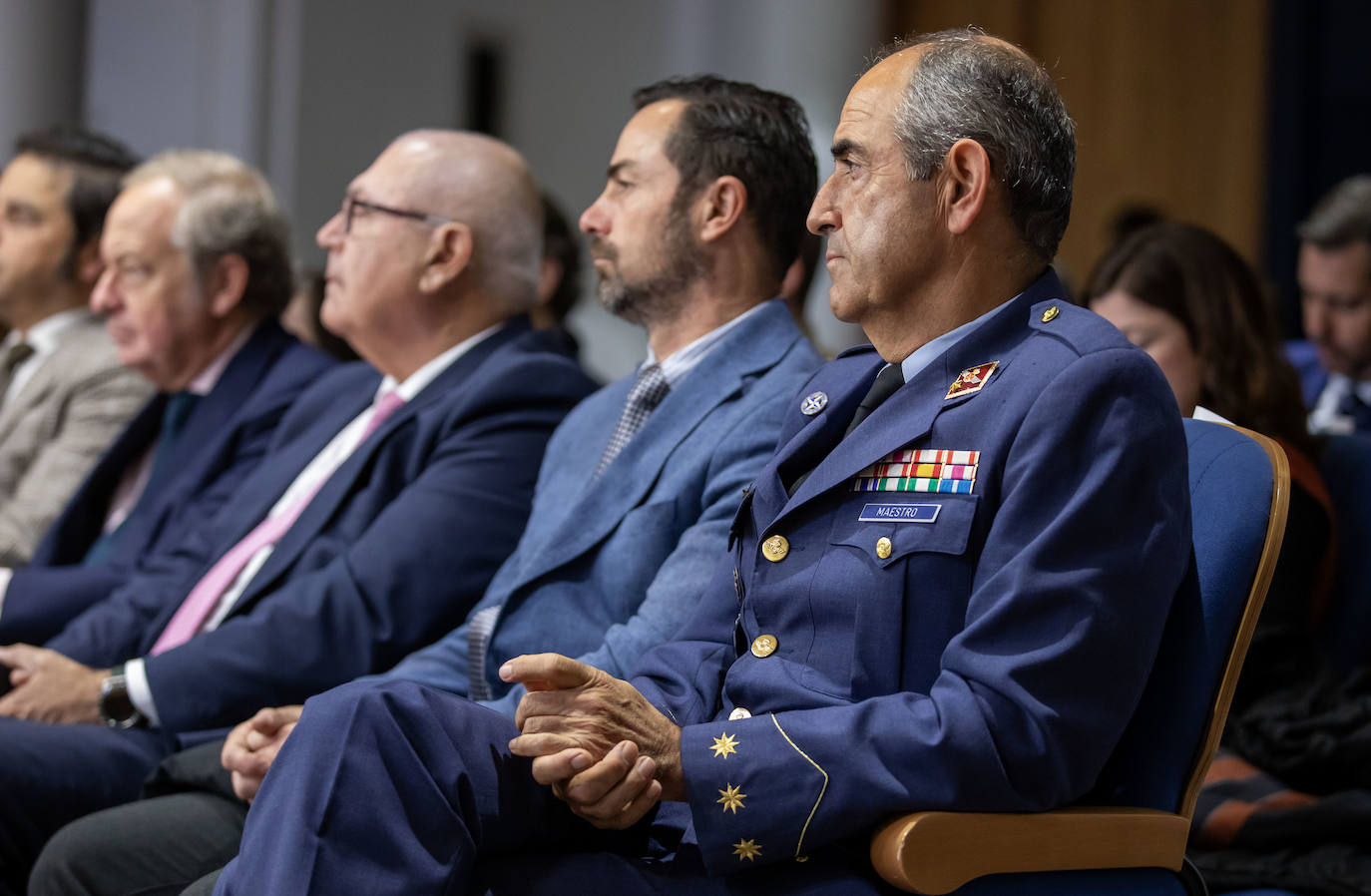 La mesa coloquio 'Un nuevo horizonte para la aeronáutica andaluza', en imágenes