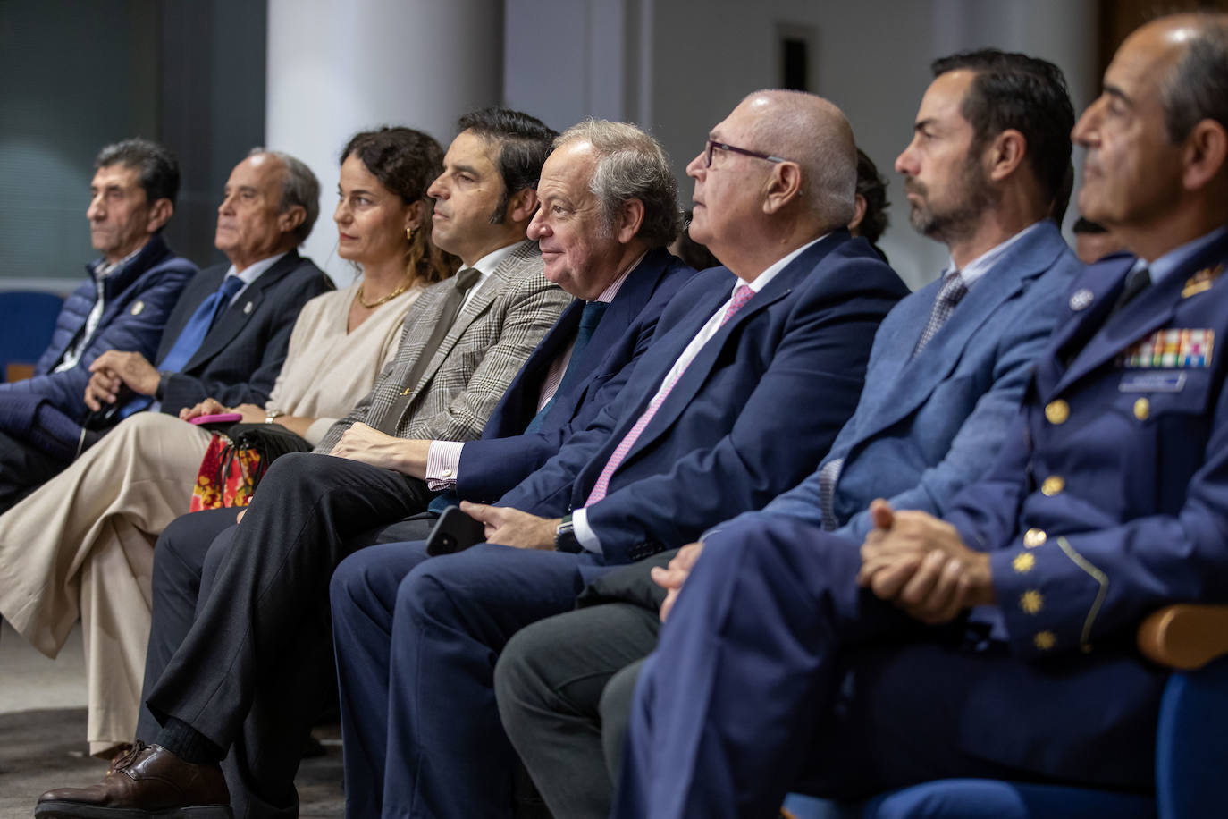 La mesa coloquio 'Un nuevo horizonte para la aeronáutica andaluza', en imágenes