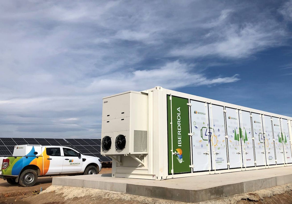 La planta de Iberdrola en Puebla de Guzmán