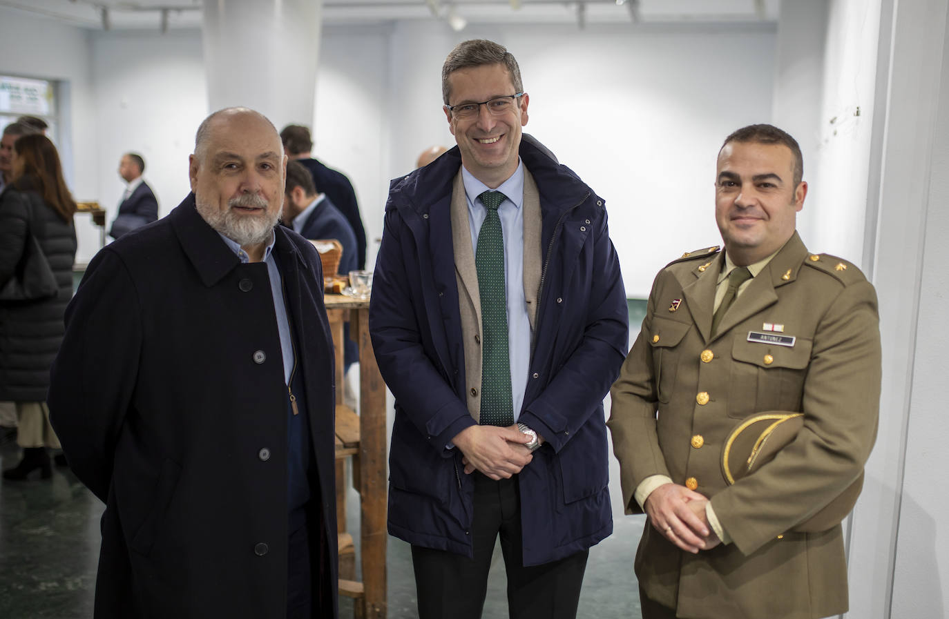 Manuel Ángel Bracho, Antonio Sánchez y Miguel Antúnez