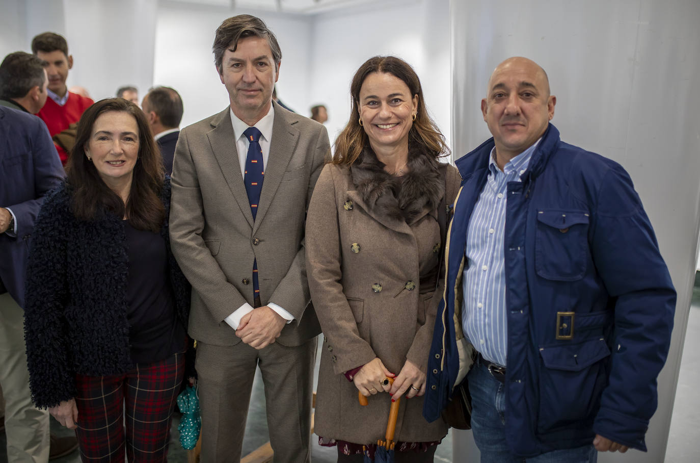 María López, Wenceslao Font, Adela de Mora y Juan Manuel Quilón