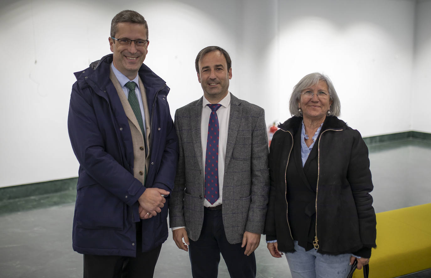 Antonio Sánchez, Carlos Soriano y Rocío Acosta