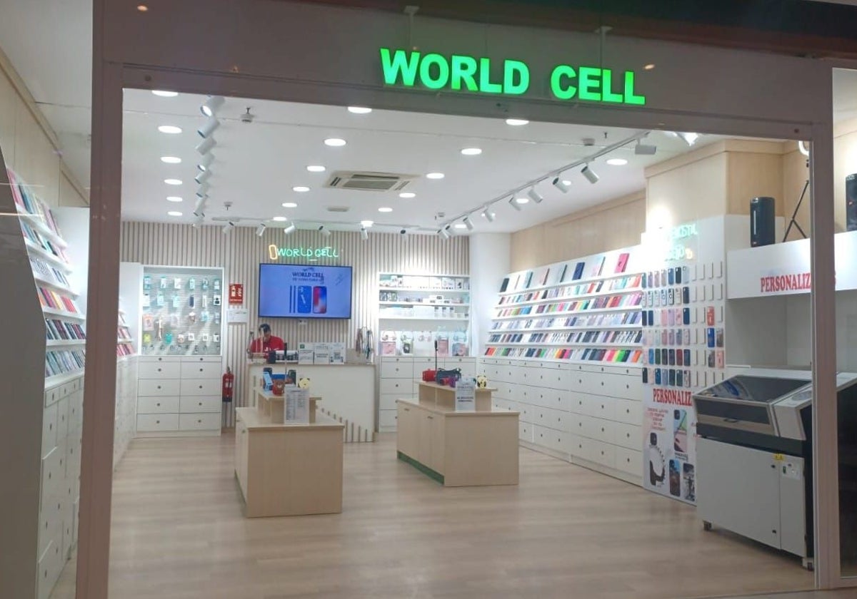 La nueva tienda de Wolrd Cell en Holea