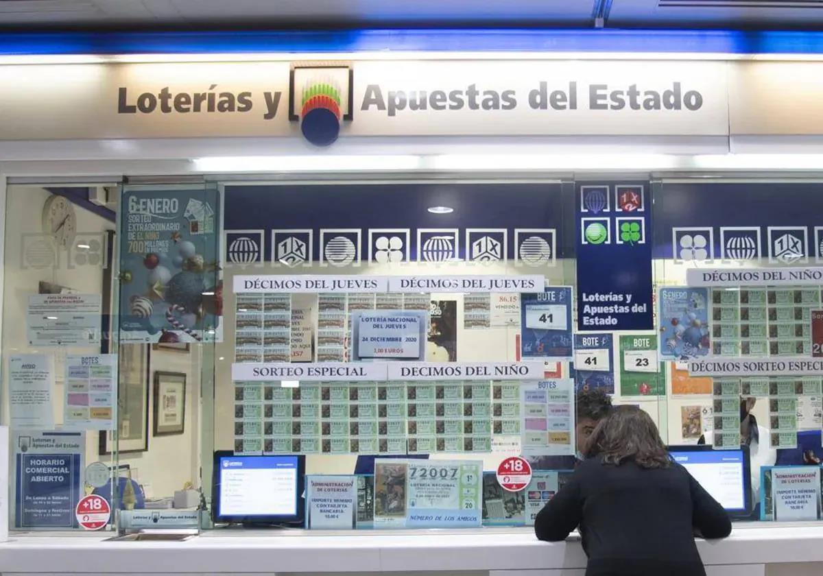 Una administración de lotería