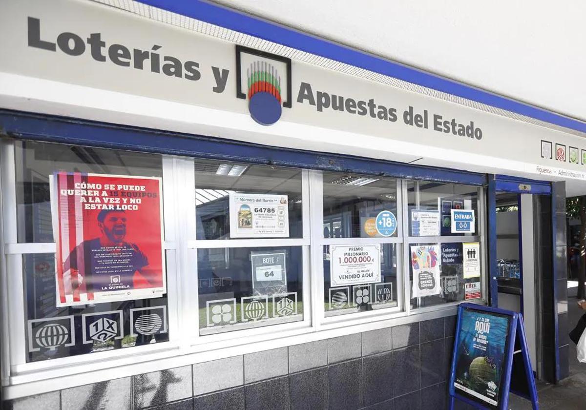 Una administración de lotería