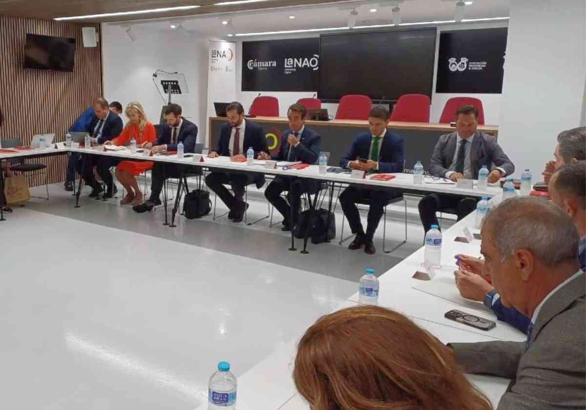 Imagen de la reunión del Consejo Asesor del aeropuerto