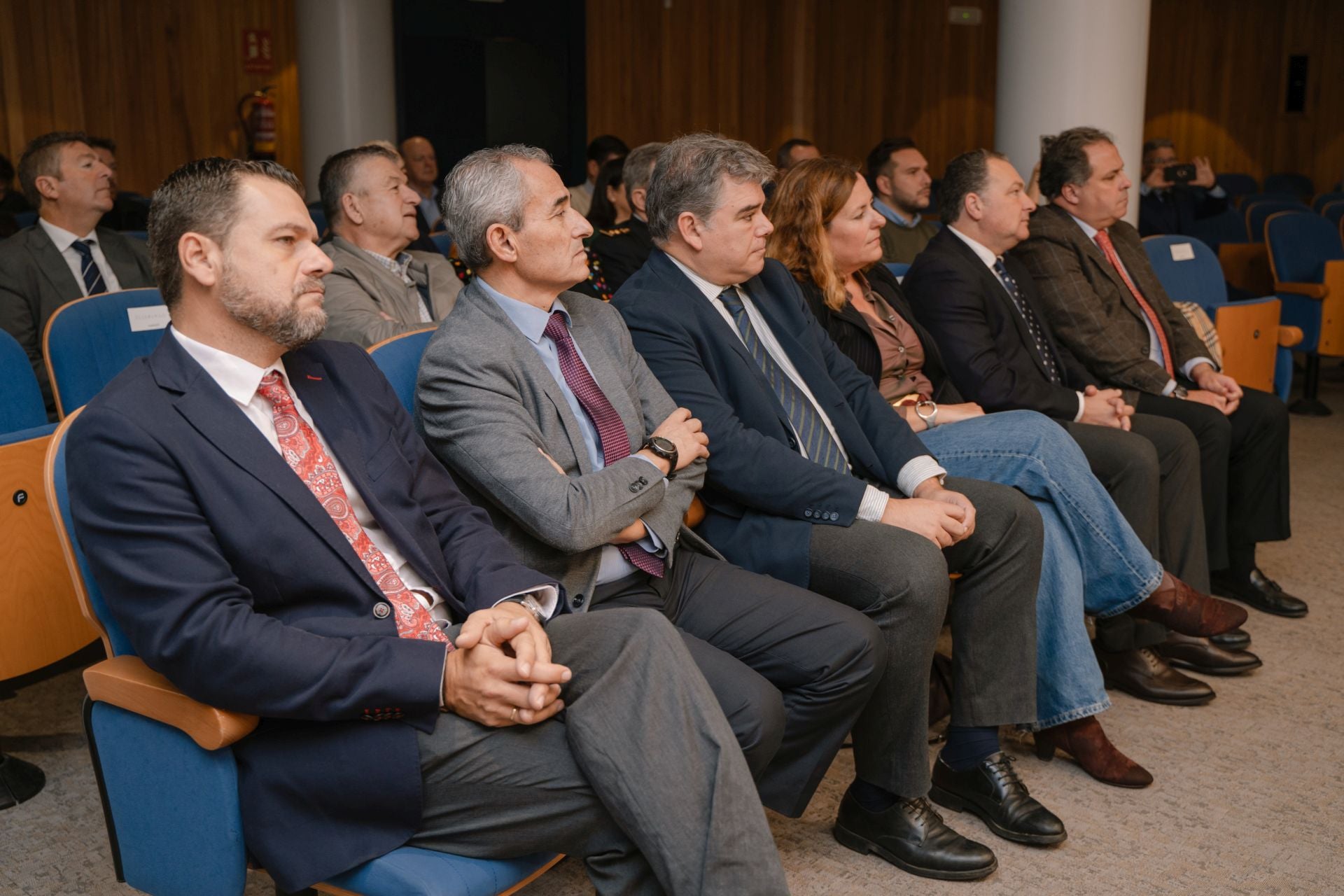 Daniel Caldentey, Manuel Pérez, Alfonso Peña, Silvia Tubio, David Toscano y Juan Carlos Duarte