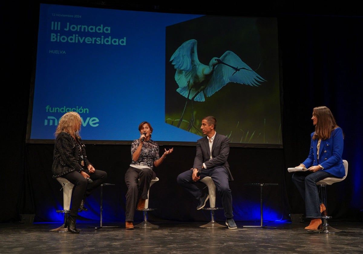 Un momento del desarrollo de la Jornada de Biodiversidad de Fundación Moeve