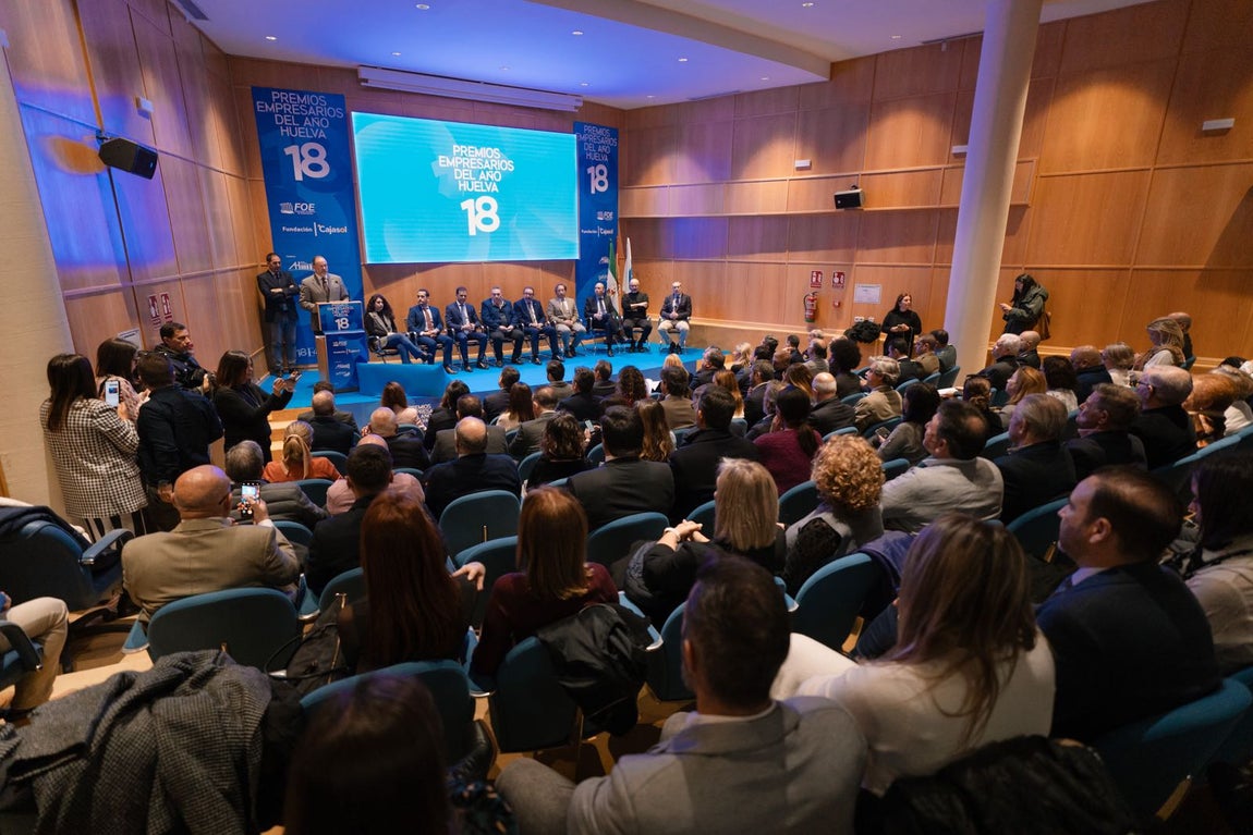 La entrega de los premios Empresarios del Año de Huelva, en imágenes