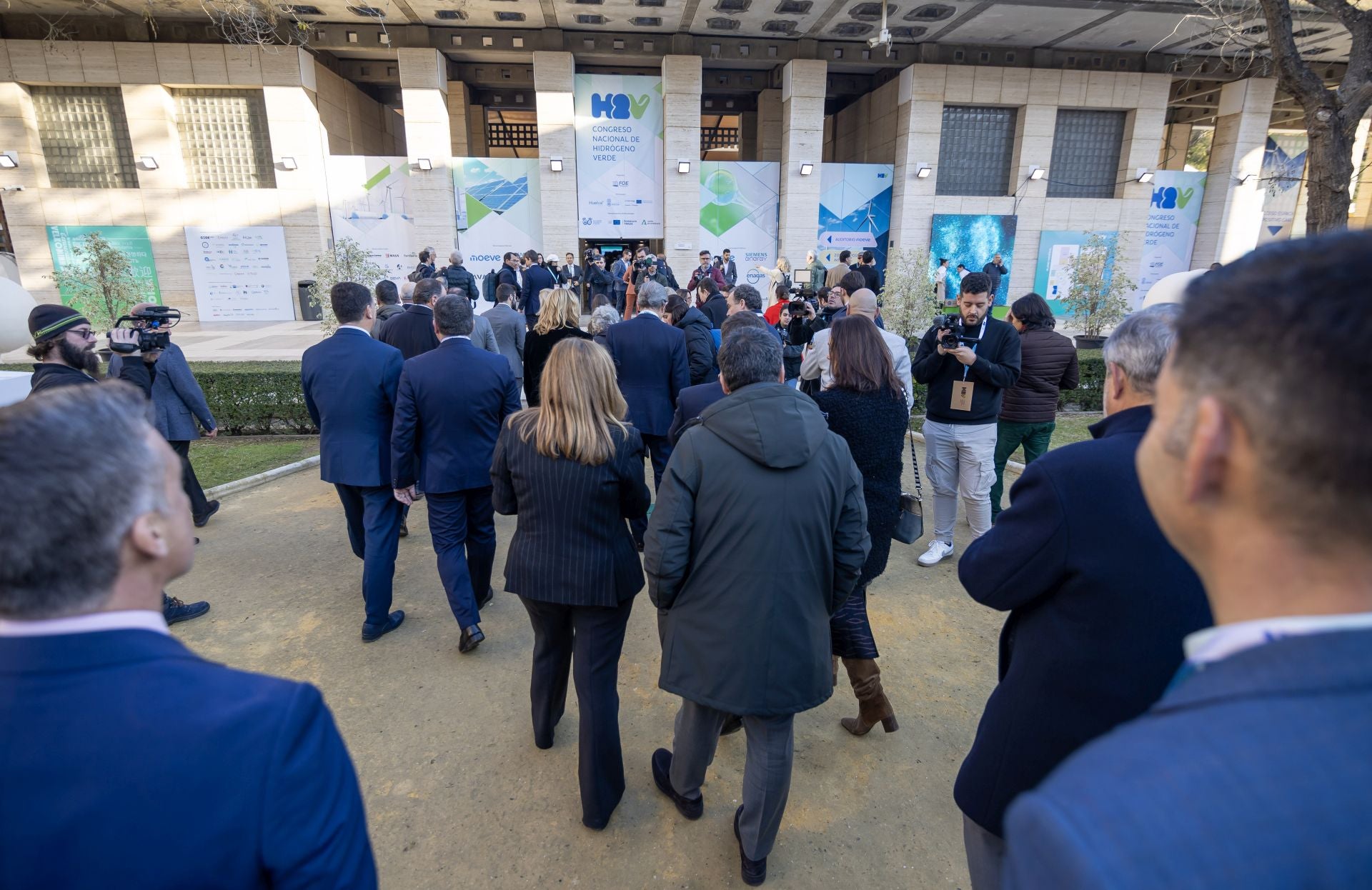 Las imágenes de la inauguración del II Congreso del Hidrógeno Verde en Huelva