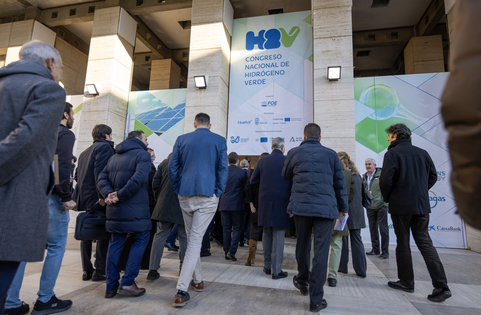 Las imágenes de la inauguración del II Congreso del Hidrógeno Verde en Huelva