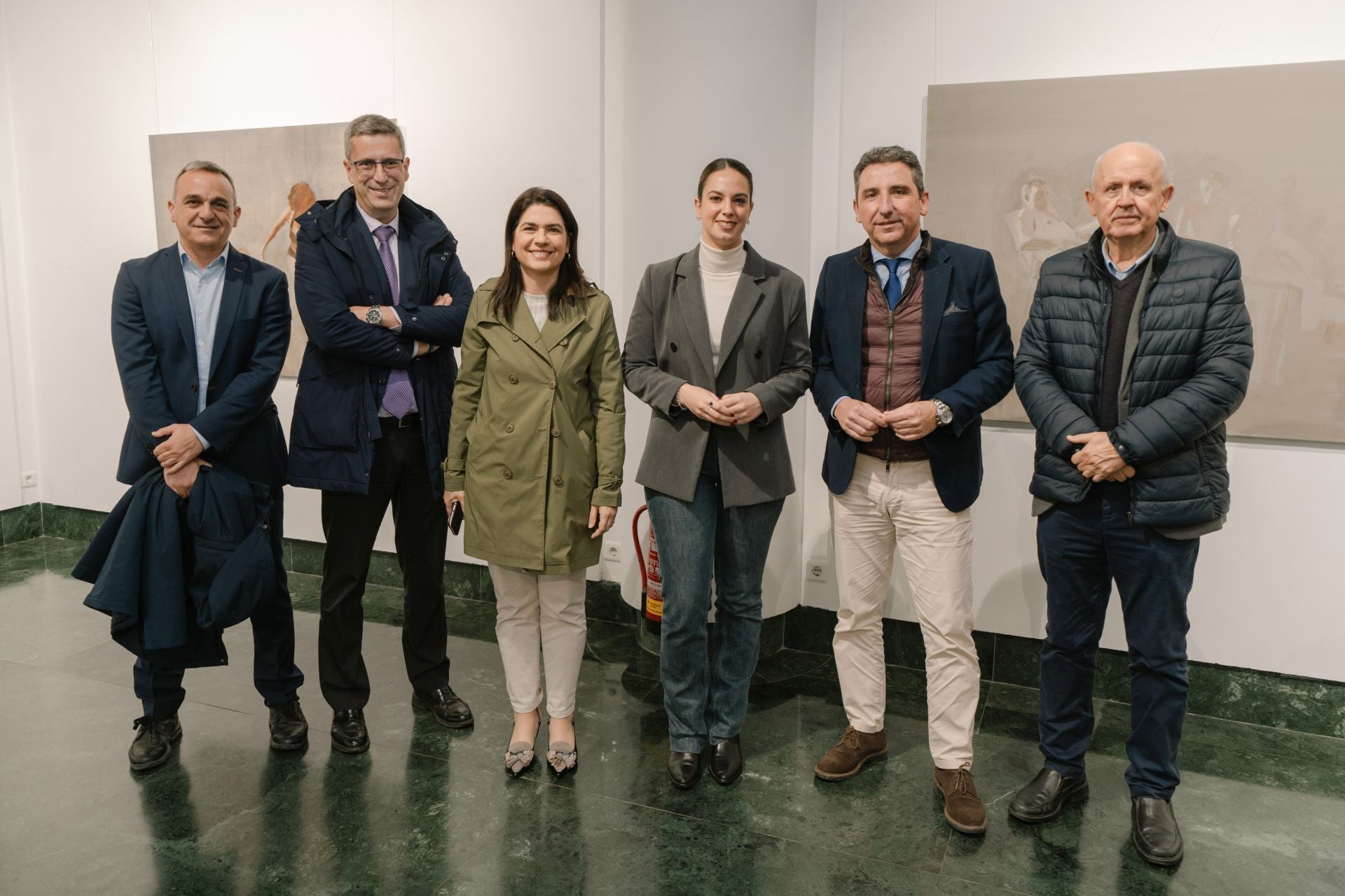 Narciso Rojas, Antonio Sánchez, Lucía Núñez, Milagros Romero, Álvaro Burgos y José Manuel Pérez