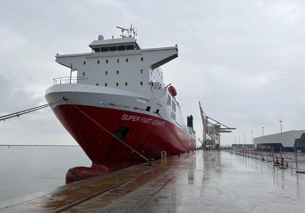 Buque Puertos Huelva Tanger Med