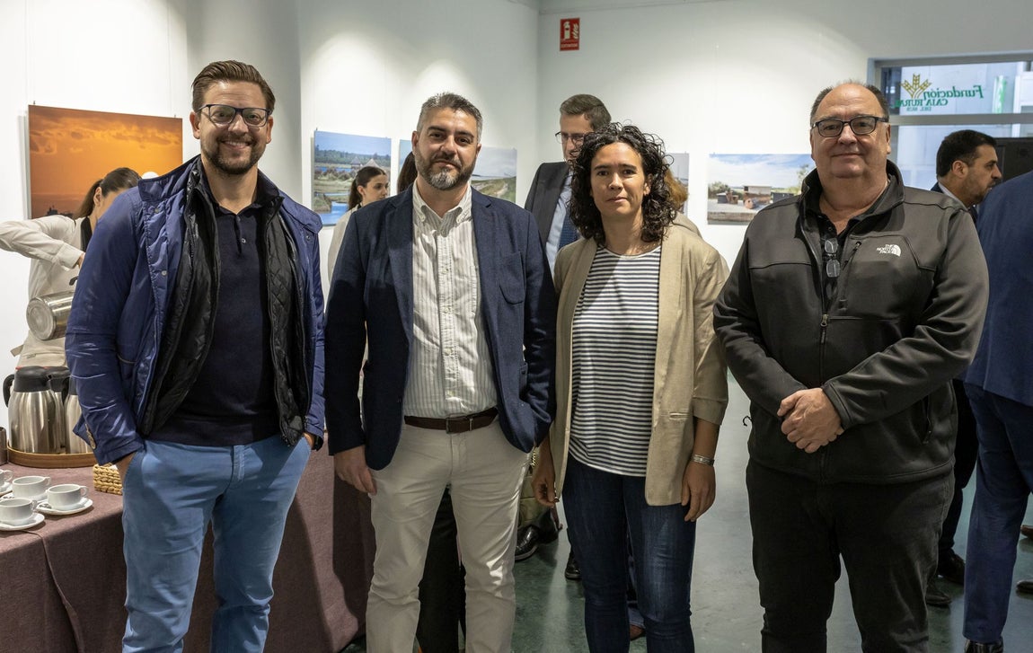Eric Sánchez, José Luis Mejías, Chío Díez y Álvaro Brenes