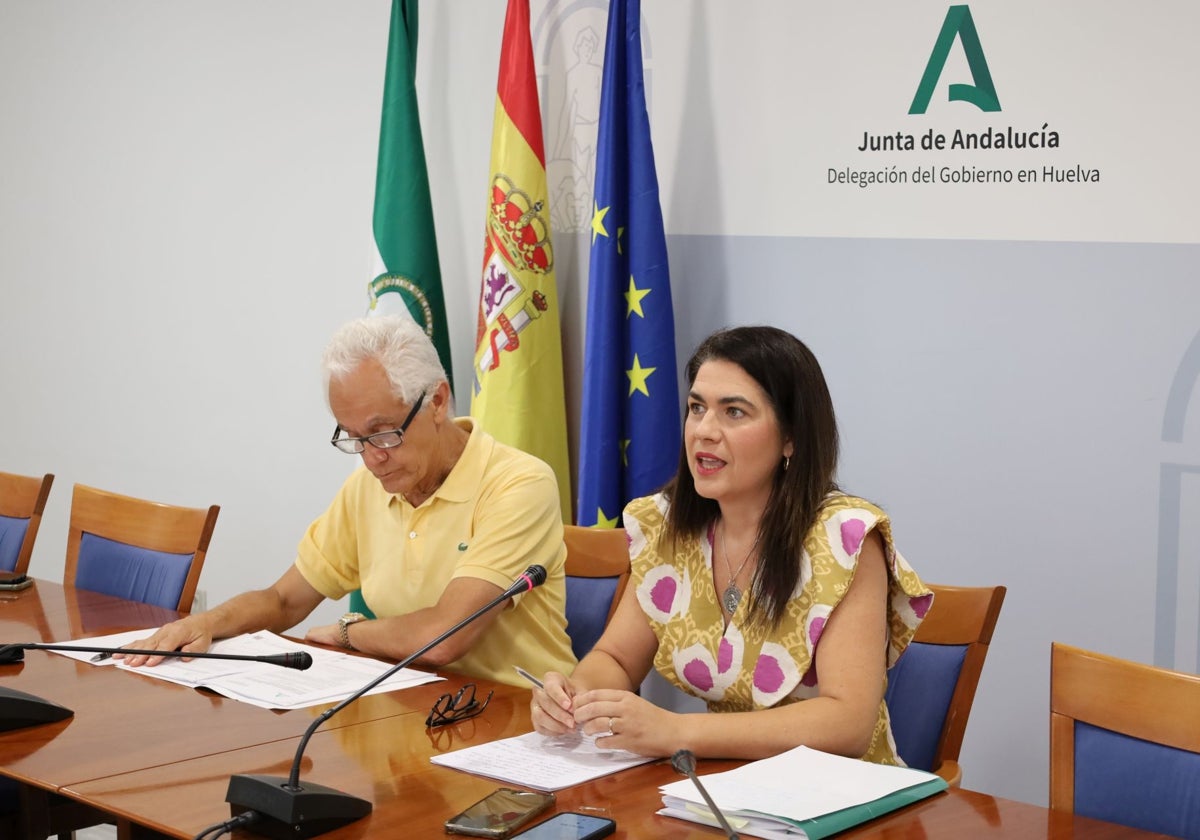 La delegada de Industria, Energía y Minas en Huelva, Lucía Núñez