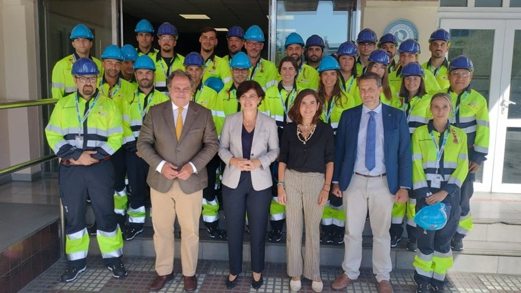 Atlantic Copper contrata en Huelva a 48 trabajadores que se formaron en un curso al que aspiraron 800 personas