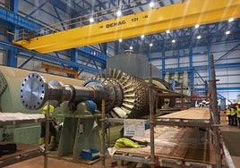 El impresionante viaje desde Huelva a Abu Dabi del 'corazón' de 100 toneladas de una central térmica