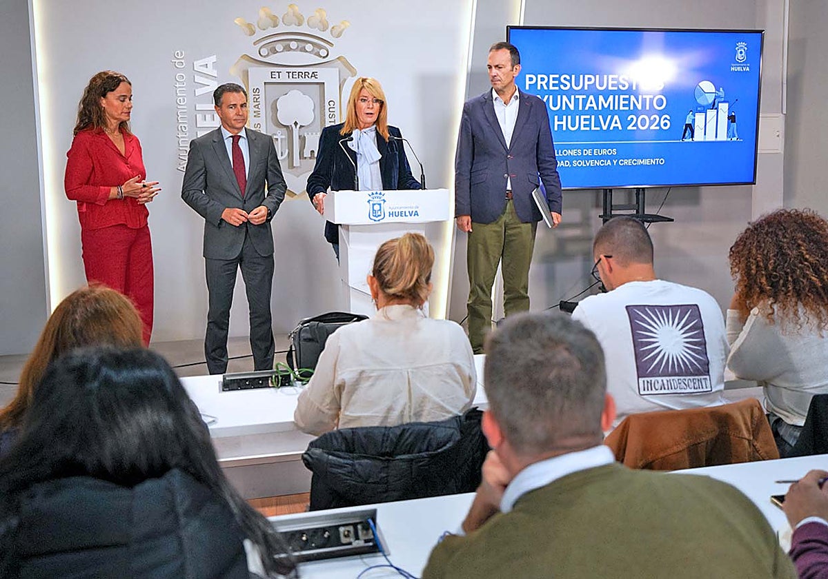 La alcaldesa interviene en la presentación de los presupuestos de 2026