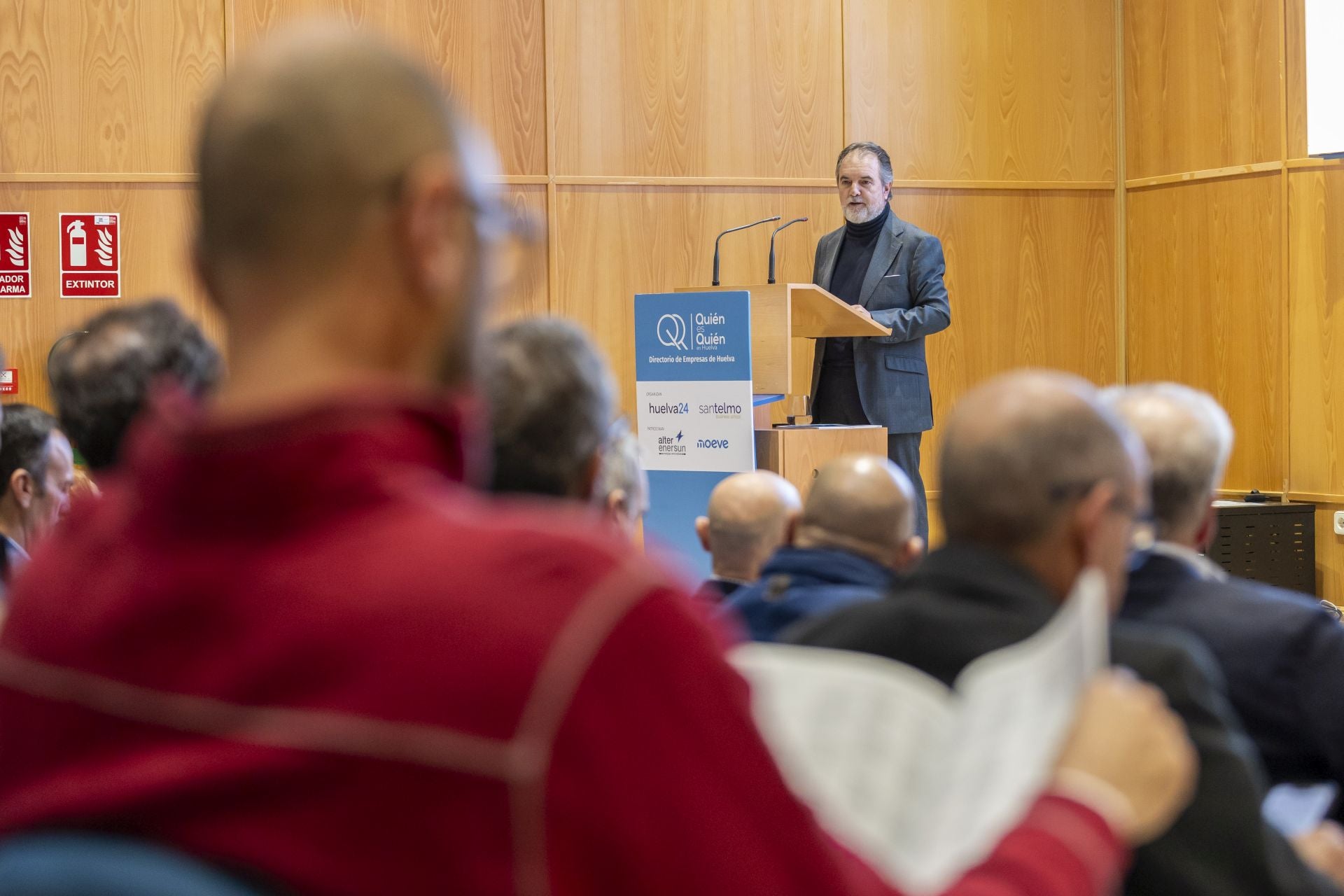 La presentación del directorio de empresas &#039;Quién es quién en Huelva&#039;, en imágenes