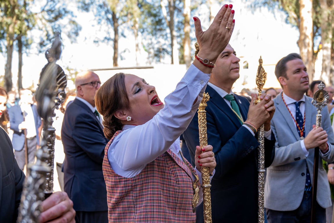 La hermana mayor de Emigrantes, en la peregrinación