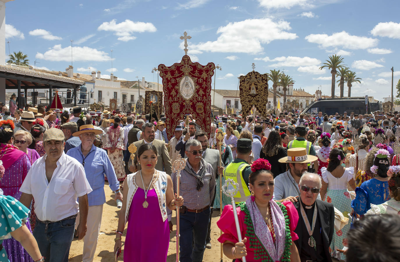 Los latidos en la antesala de la procesión de la Virgen del Rocío