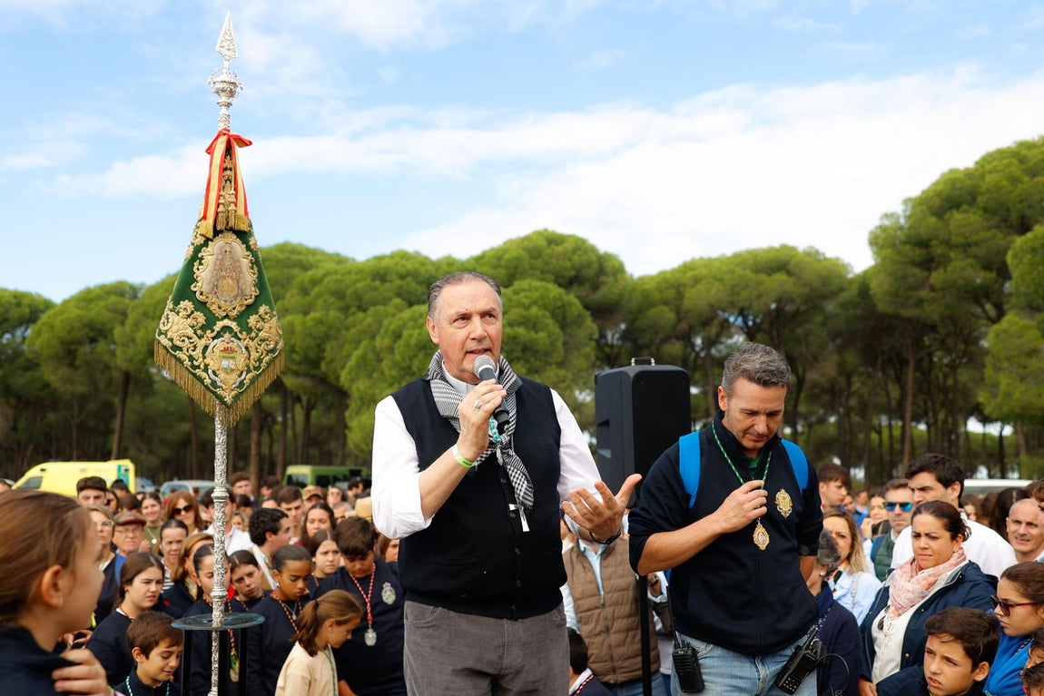 La semilla rociera camina con paso firme a su encuentro con la Virgen del Rocío: &quot;Impone muchísimo&quot;