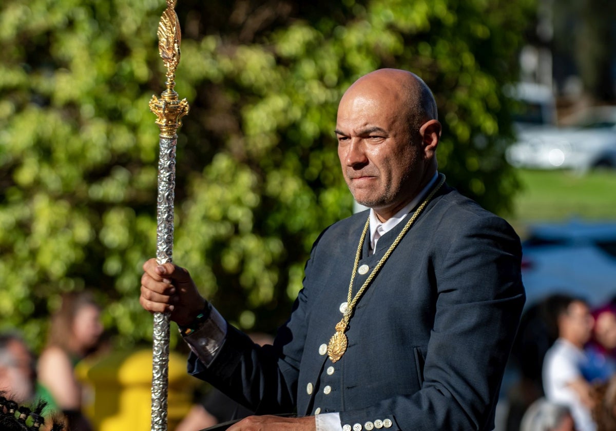 José Francisco Garrido, presidente de la Hermandad de Emigrantes