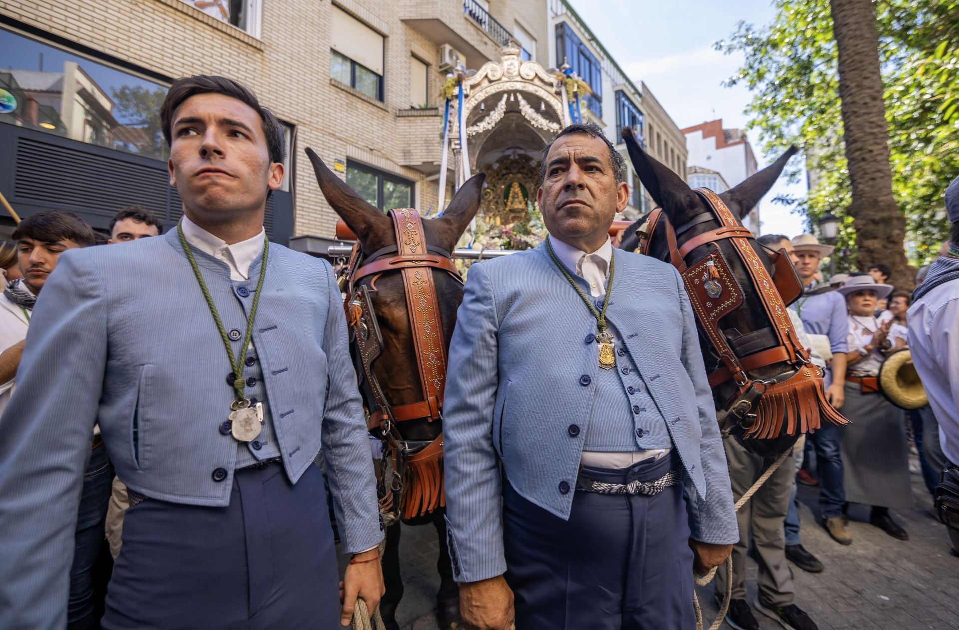 Huelva en pie para despedir a sus peregrinos