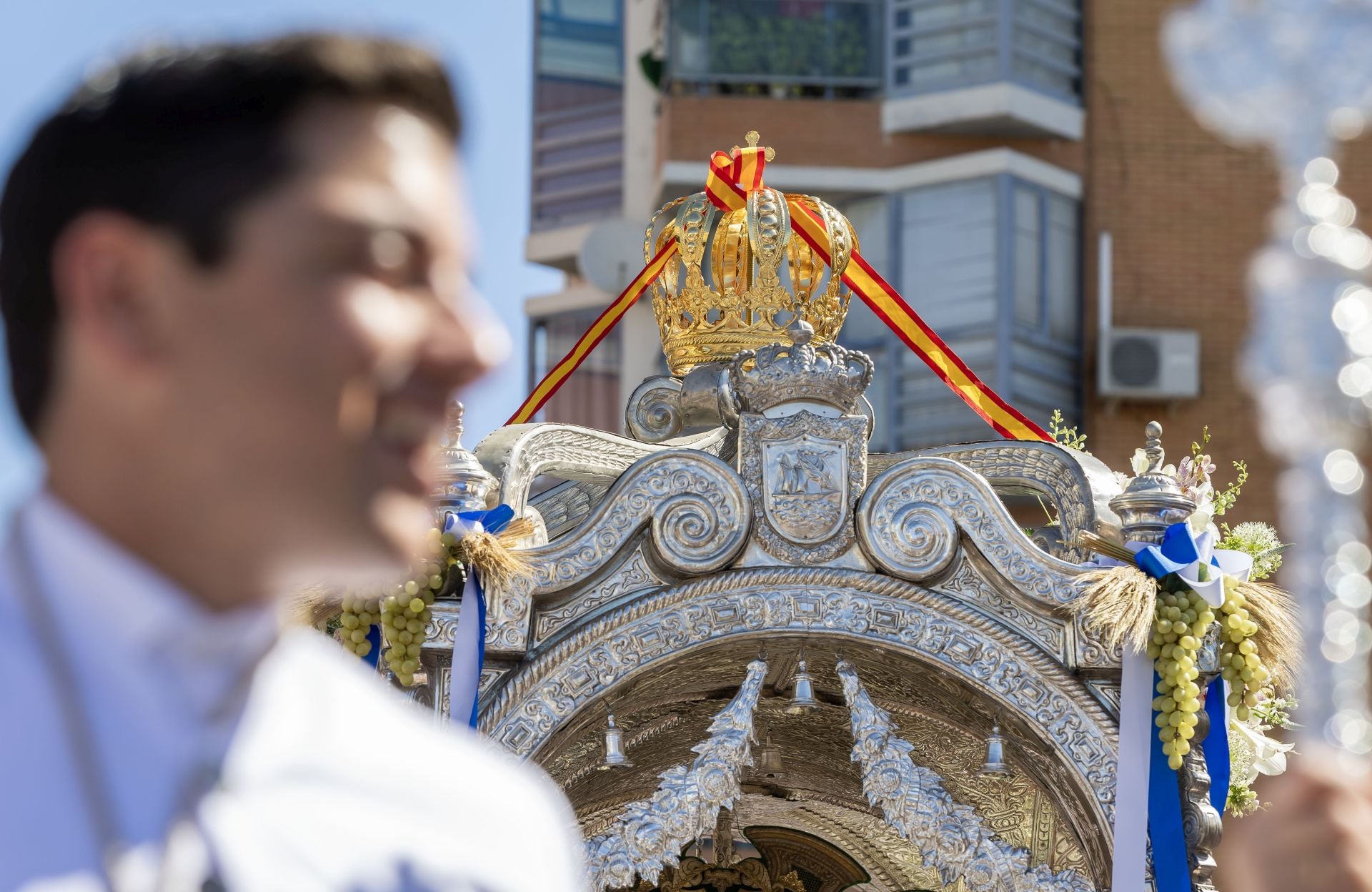 Huelva en pie para despedir a sus peregrinos