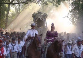 La Hermandad de Huelva vive en la Charca «el sueño onubense de encontrarse con la Virgen del Rocío»
