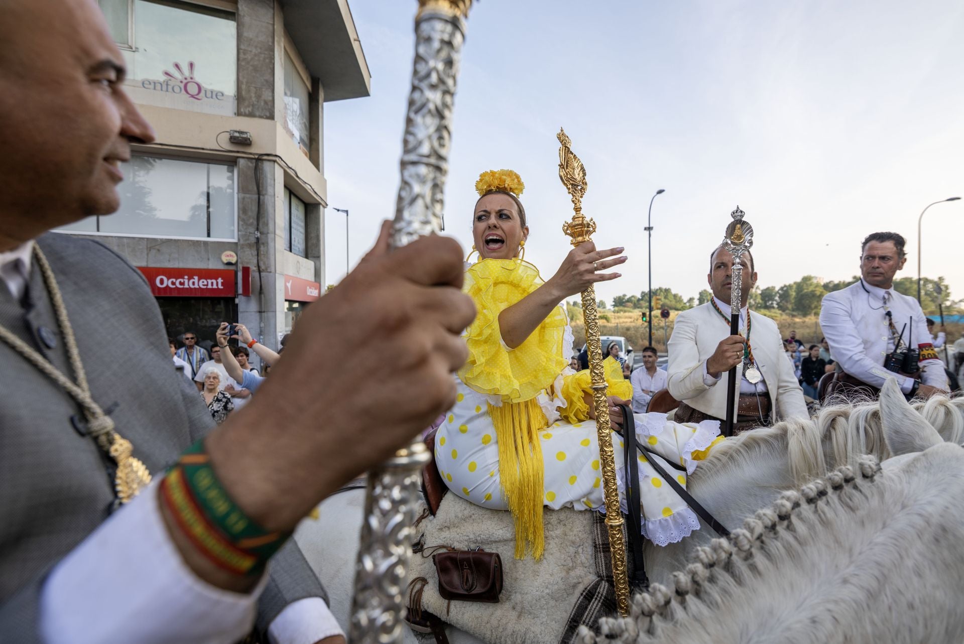 El regreso de las hermandades del Rocío de Huelva y Emigrantes, en imágenes