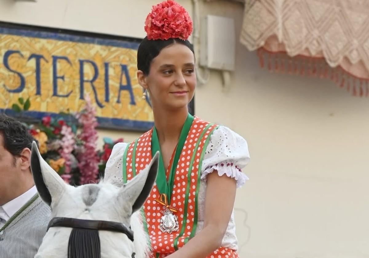 Imagen de Vcitoria Federica en la Romería del Rocío 2025