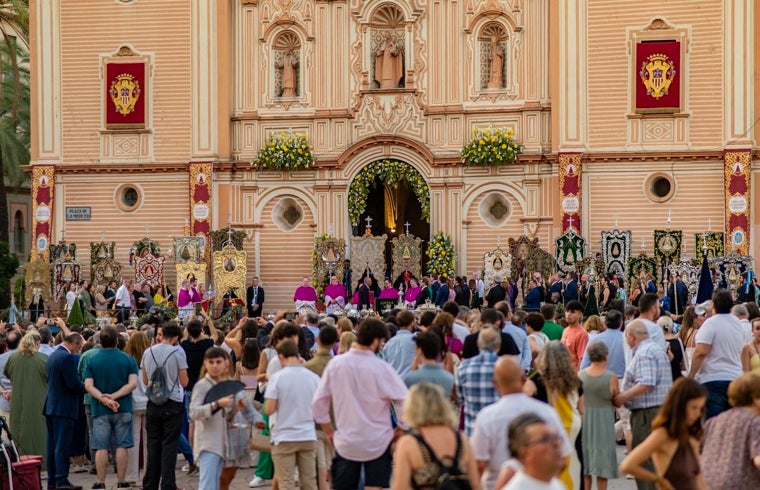 Los simpecados ya en la catedral