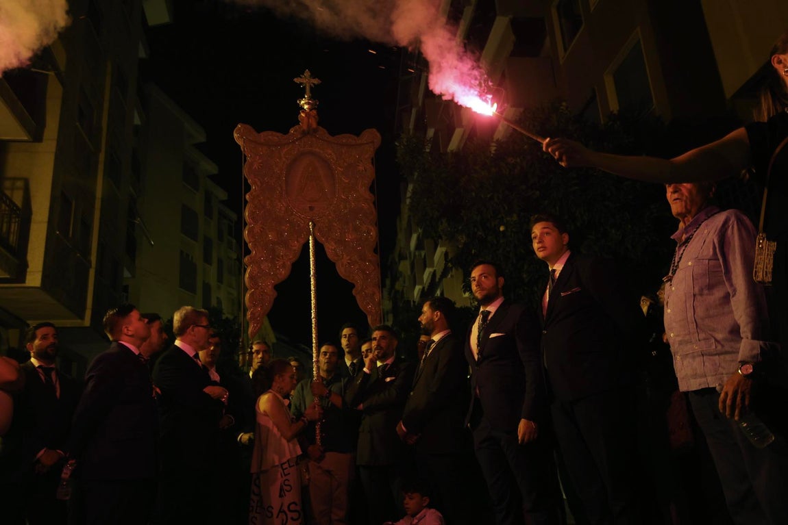 El Rosario Jubilar Rociero de la diócesis, en imágenes