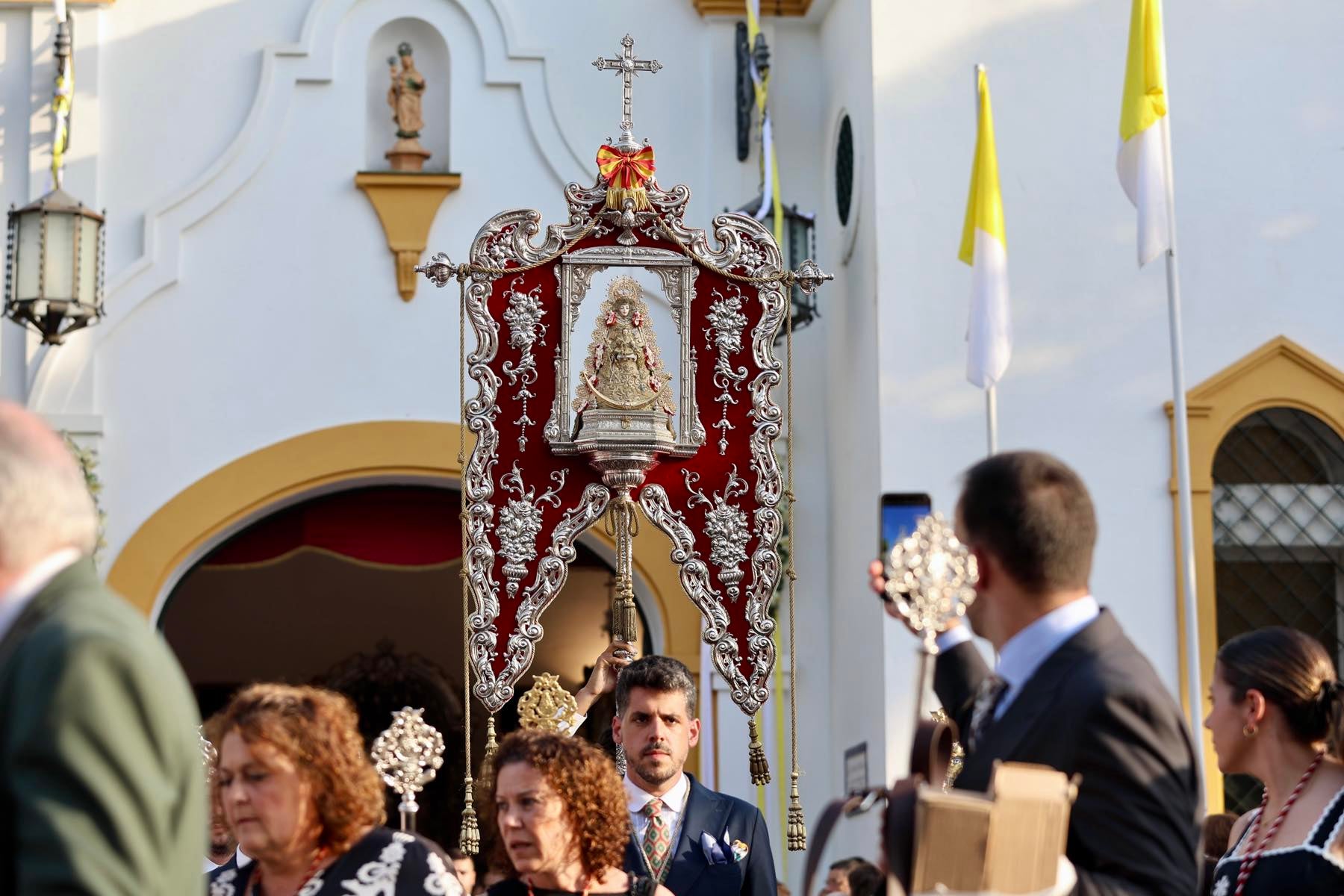 El Rosario Jubilar Rociero de la diócesis, en imágenes