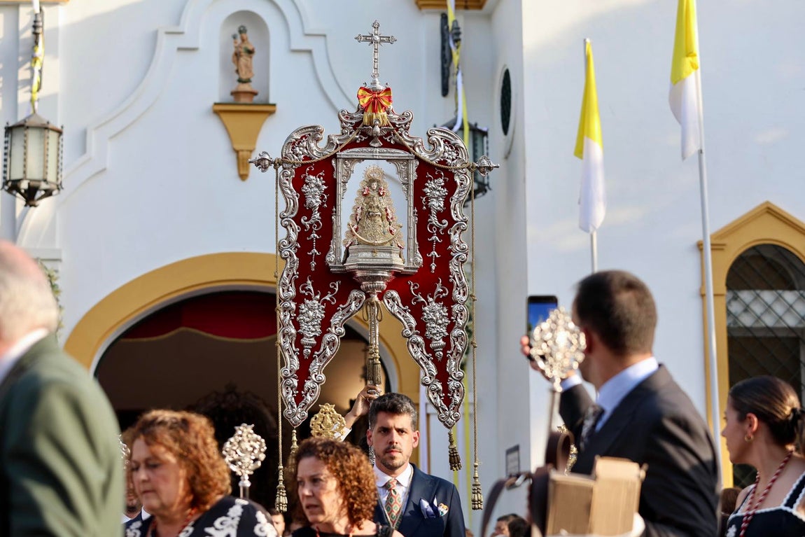 El Rosario Jubilar Rociero de la diócesis, en imágenes