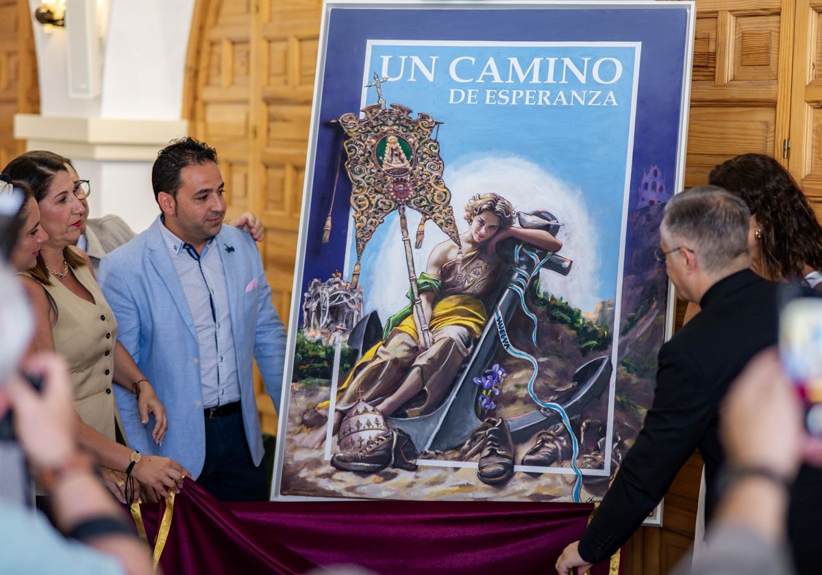 El cartel, obra de Chema Riquelme