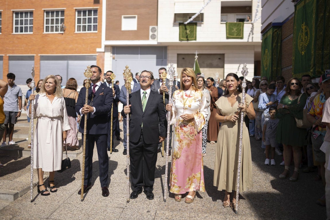 Todas las imágenes del traslado del simpecado de la Hermandad del Rocío al Polvorín